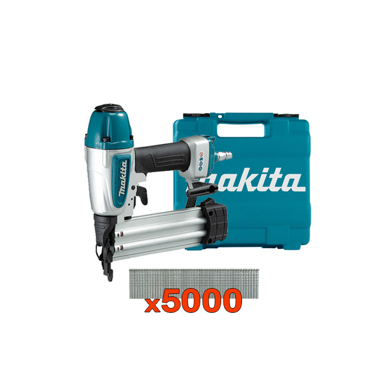 Clavadora Neumática MAKITA AF506 6-8Bar Ø1,2mm 50mm + Caja Clavos Medida Seleccionable Clavadoras Neumáticas Clavadora Neumática MAKITA AF506 6-8Bar Ø1,2mm 50mm + Caja Clavos Medida Seleccionable Clavadoras Neumáticas