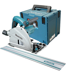 Sierra Incisión MAKITA SP6000J 165mm 1.300W Con Guía Carril 3 m Sierras de Incisión