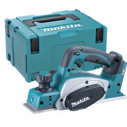 Cepillo Carpintero MAKITA DKP180ZJ 82mm 18V + Maletin Makpac Lijadoras y Cepillos