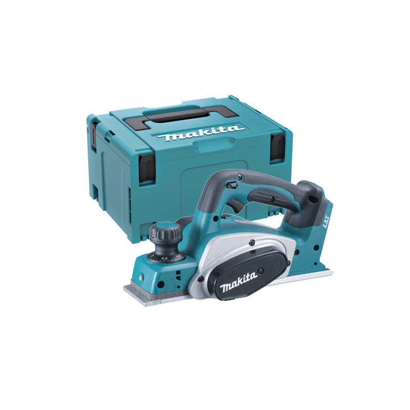 Cepillo Carpintero MAKITA DKP180ZJ 82mm 18V + Maletin Makpac Lijadoras y Cepillos