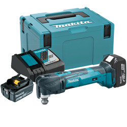 Multiherramienta MAKITA DTM51RTJ 5.0Ah 18V Cambio Rápido + KIT ACCESORIOS Multiherramienta Batería