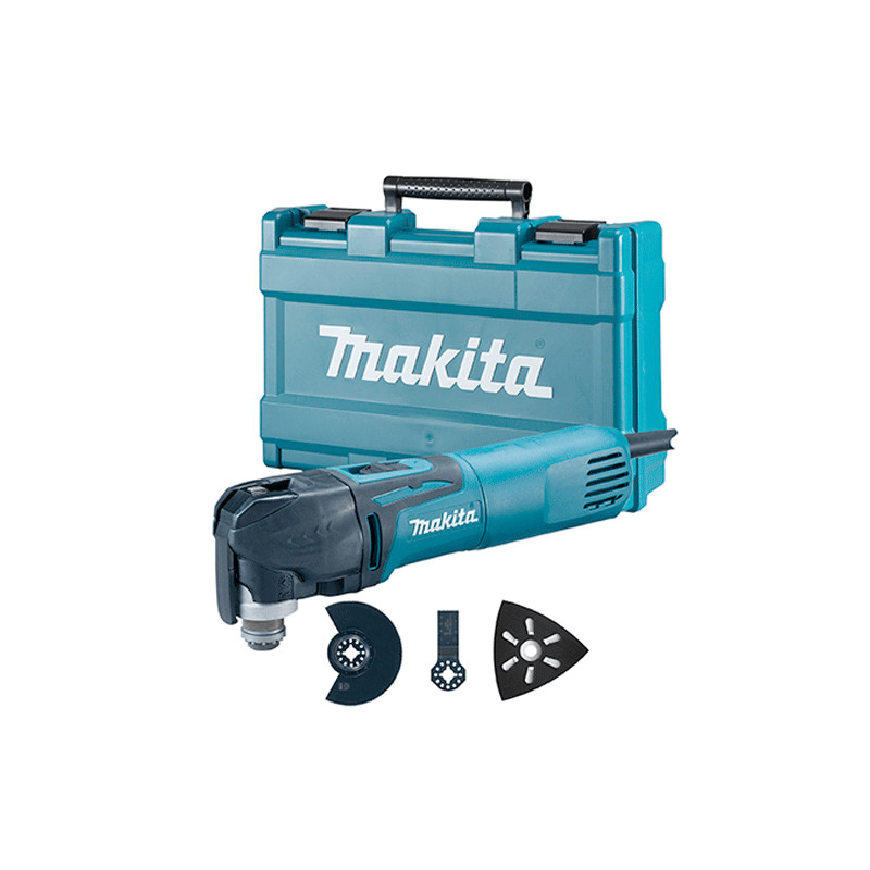Multiherramienta MAKITA TM3010CX6 320W Cambio Rápido Multiherramienta Eléctrica Multiherramienta MAKITA TM3010CX6 320W Cambio Rápido Multiherramienta Eléctrica