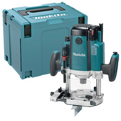 Fresadora Superficie MAKITA RP2303FC07 2.300W 6-8-12mm 70mm CON MALETIN MAKPAC Fresadoras de Superficie