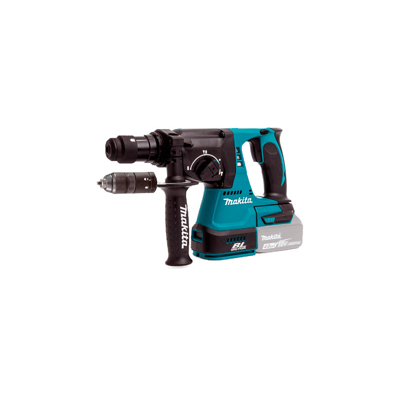 Martillo 3 Modos MAKITA DHR243Z 24mm 18V 2 Portabrocas Martillos Martillo 3 Modos MAKITA DHR243Z 24mm 18V 2 Portabrocas Martillos