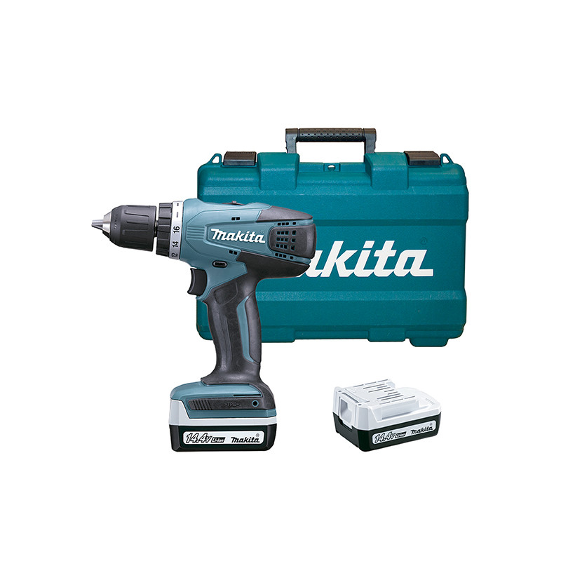 Taladro Atornillador MAKITA DF347DWE 14.4V 1,5Ah 30Nm 14.4V Taladro Atornillador MAKITA DF347DWE 14.4V 1,5Ah 30Nm 14.4V