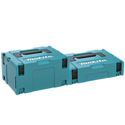 KIT MAKITA 40V HP001GZ + GA005GZ + 2 BATERIA 4.0AH BL4040B + CARGADOR DC40RA + MALETINES MAKPAC BLACK FRIDAY Novedad XGT 40V