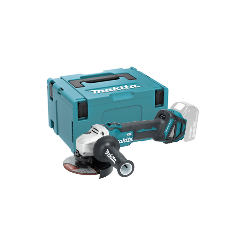 Amoladora MAKITA DGA511ZJ 18V 125mm BrushLess V.Regulable + MALETIN MAKPAC 2 Amoladoras Amoladora MAKITA DGA511ZJ 18V 125mm BrushLess V.Regulable + MALETIN MAKPAC 2 Amoladoras