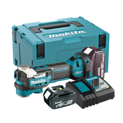 Multiherramienta MAKITA DTM52Z 18V BRUSHLESS + 2 BATERIA 5.0AH + CARGADOR DC18RC + MALETIN Multiherramienta Batería