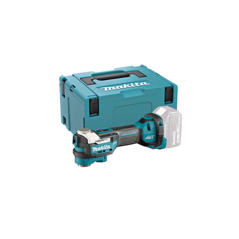 Multiherramienta MAKITA DTM52ZJ 18V BRUSHLESS STARLOCK + MALETIN MAKPAC 2 Multiherramienta Batería