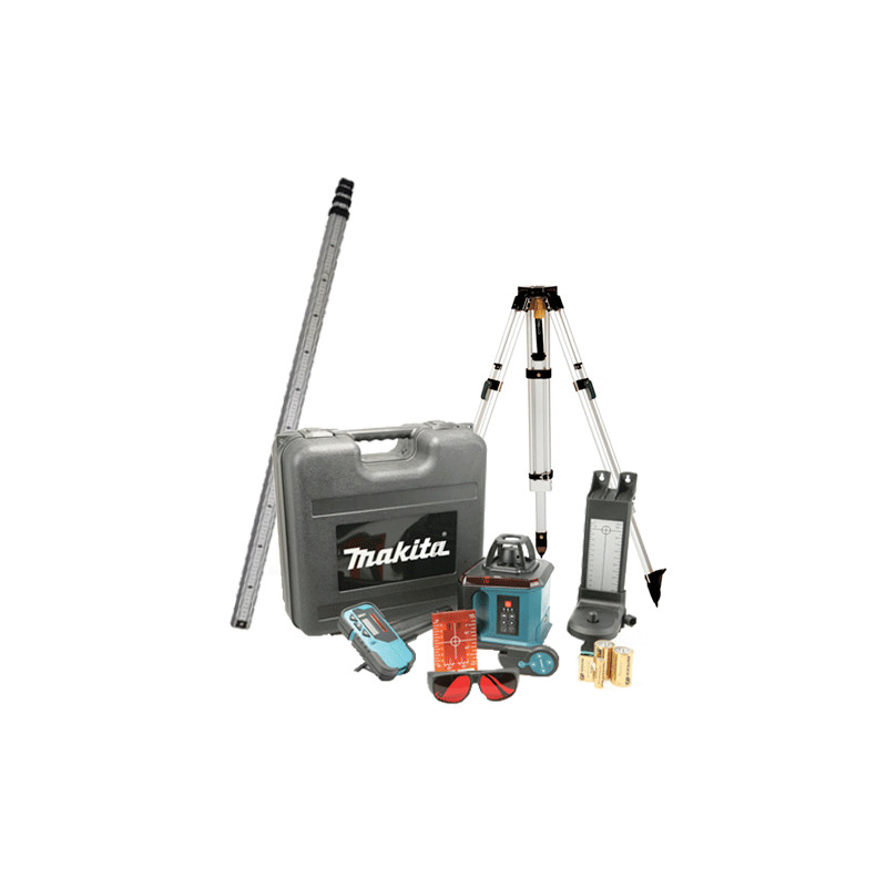 Nivel Láser MAKITA SKR200Z Cruz y Plomada 200m + Tripode 1,58 m + Escala 4 m Niveles Nivel Láser MAKITA SKR200Z Cruz y Plomada 200m + Tripode 1,58 m + Escala 4 m Niveles