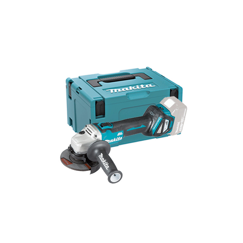 Amoladora MAKITA DGA461ZJ 18V 115mm BrushLess Velocidad Regulable + MALETIN MAKPAC 3 Amoladoras Amoladora MAKITA DGA461ZJ 18V 115mm BrushLess Velocidad Regulable + MALETIN MAKPAC 3 Amoladoras