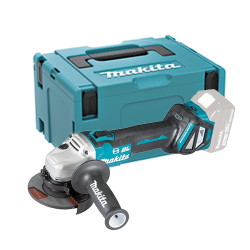 Amoladora MAKITA DGA463ZJ 18V 115mm Brushless V.Regulable + MALETIN MAKPAC 3 Amoladoras