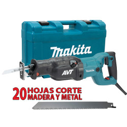 Sierra de Sable MAKITA JR3070CT 1.510W AVT + 20 Hojas Sierra Sable Especial PALET Sierras de sable