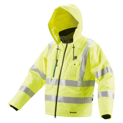 Chaqueta Calefactable MAKITA CJ106DZ 12V CXT Alta visibilidad Talla Seleccionable Vestuario Calefactable