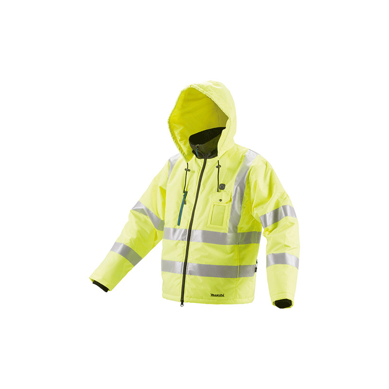 Chaqueta Calefactable MAKITA CJ106DZ 12V CXT Alta visibilidad Talla Seleccionable Vestuario Calefactable