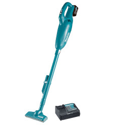 Aspirador MAKITA CL108FDZ 12V 1,2 m³/min + Bateria 2.0Ah + Cargador Rápido Aspiradores y Sopladoras