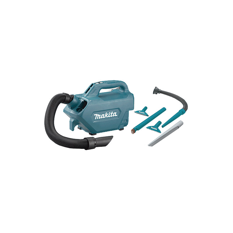 Aspirador Coche MAKITA CL121DZ 12V Con Accesorios Aspiradores y Sopladoras