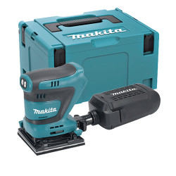 Lijadora Orbital MAKITA DBO480ZJ 18V 112x 122mm + Maletín Lijadoras de Batería