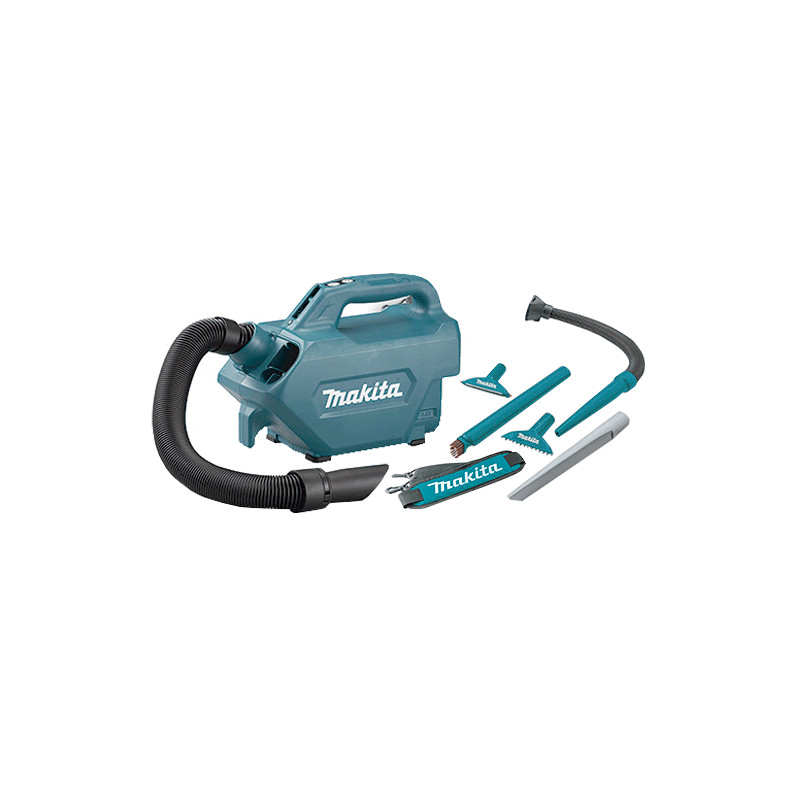 Aspirador Coche MAKITA DCL184Z 18V 500ml 3 Velocidades Con Accesorios Aspiradores