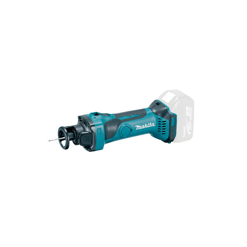 Fresadora Corte Pladur MAKITA DCO180Z 6,35mm 18V Cortadores Tabiquería Seca
