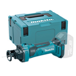 Fresadora Corte Pladur MAKITA DCO180ZJ 6,35mm 18V + Maletin MakPac Cortadores Tabiquería Seca