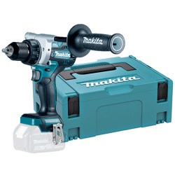 Taladro Atornillador MAKITA DDF486ZJ BL 18V 130 Nm + Maletín MakPac 3 Taladros Sin Percutor