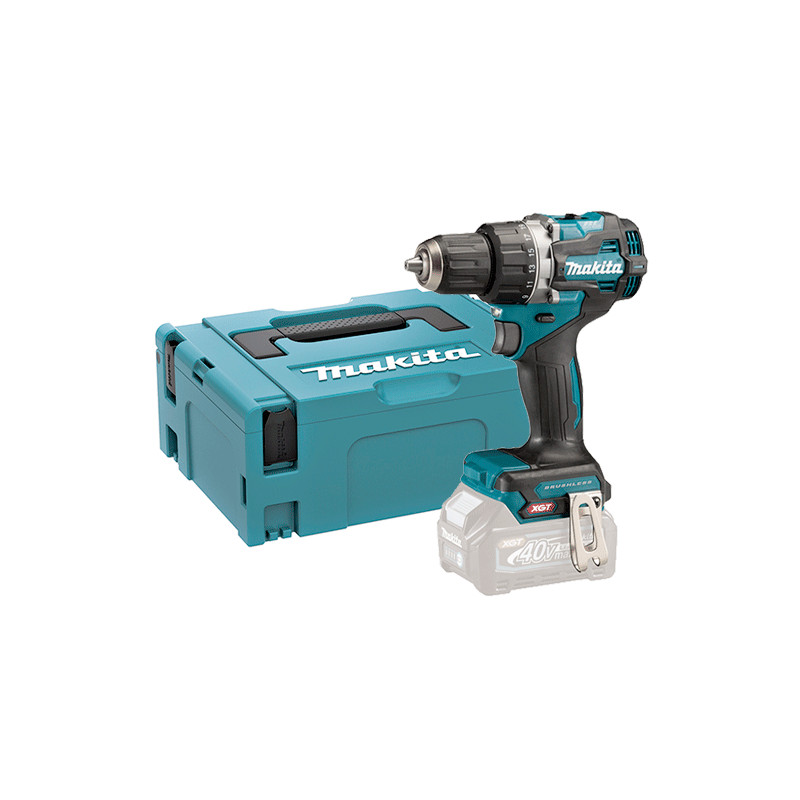Taladro Atornillador MAKITA DF002GZJ BL 40V 64Nm + Maletin MakPac 40V