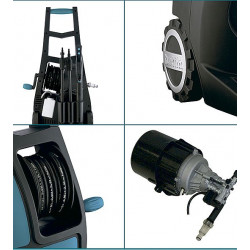 Hidrolimpiadora 420L/h 140bar 2.100W HW132 + 16,5m Manguera 3/4" Hidrolimpiadoras