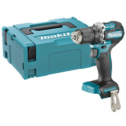 Taladro Combinado MAKITA DHP487ZJ BL 18V 40Nm + Maletin MakPac Taladros Percutores