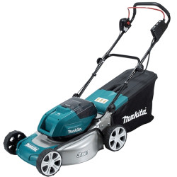 Cortacésped MAKITA DLM460Z 2x18V Ancho 46cm 800m² Base Acero Altura Regulable Cortacesped