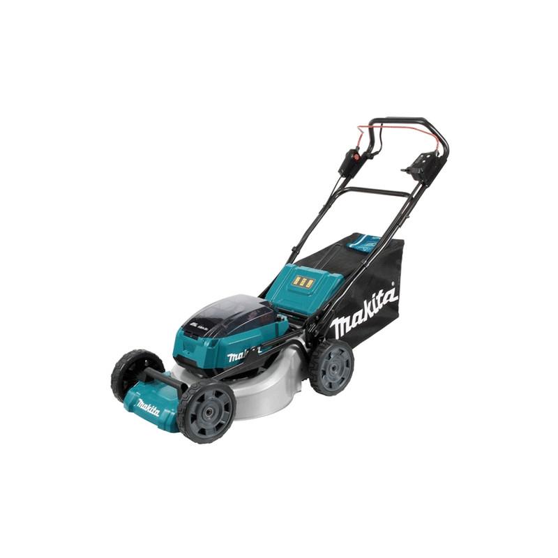 Cortacésped Traccion MAKITA DLM462Z 2x18V Ancho 46cm 1900m² Base Acero Altura Regulable Cortacesped