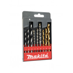 Taladro Percutor MAKITA HP1641K1X 16mm 680W Maletín + Brocas Taladros Con Percutor