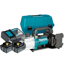 Bomba de vacío MAKITA DVP181RTJ 18Vx2 maletín + 2 BATERIAS 5.0AH + CARGADOR Bombas de Vacío