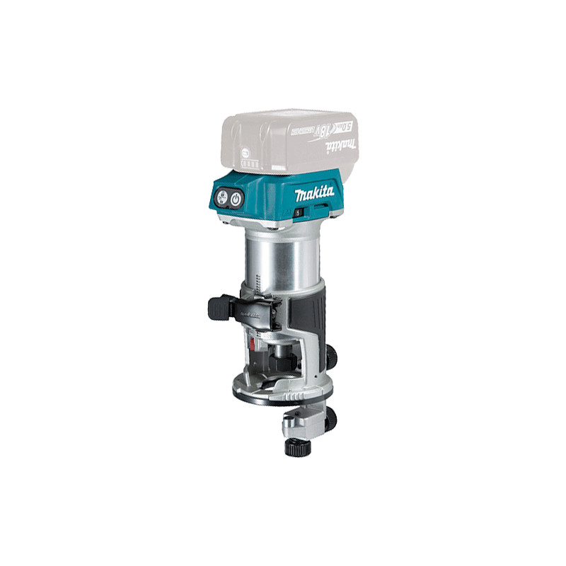 Fresadora Multifunción MAKITA DRT50Z BL 18V 6/8 mm Fresadoras