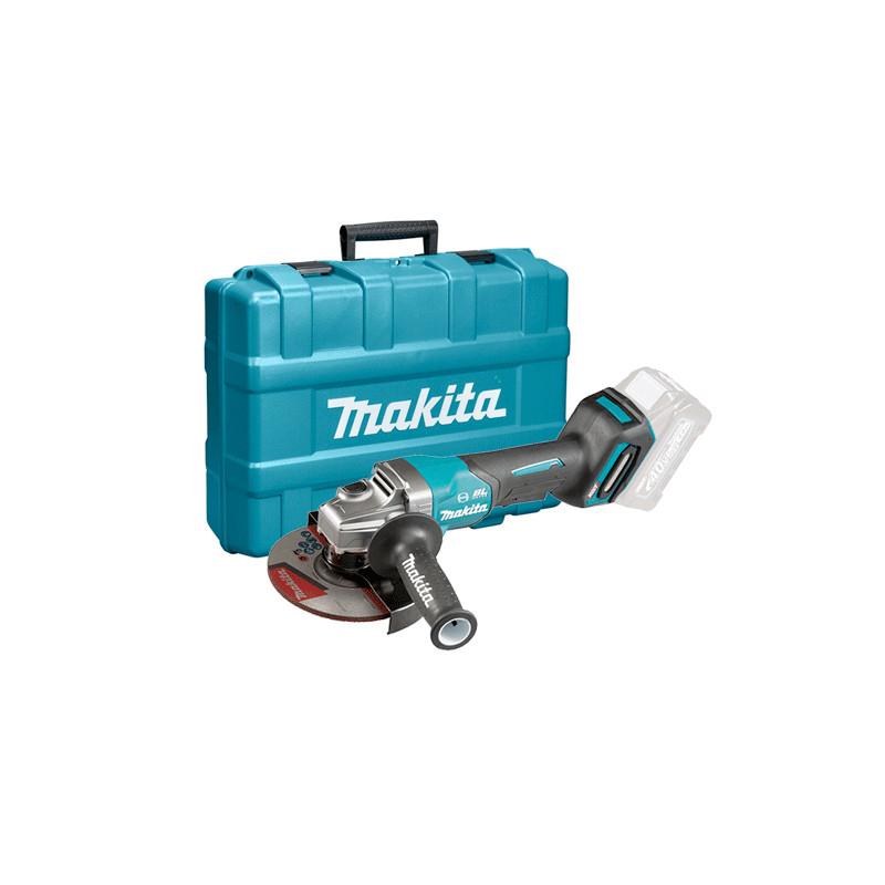 Amoladora MAKITA GA036GZJ 150MM BL 40V XGT AFT Palanca + Maletin PVC 150mm