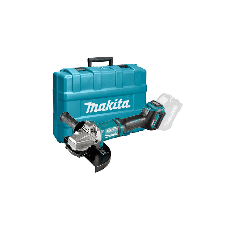 Amoladora MAKITA GA038GZJ 230MM BL 40V XGT AFT AWS Anti-Restart + Maletin PVC 230mm
