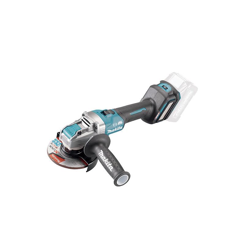 Amoladora MAKITA GA041GZ 125MM BL 40V XGT X-LOCK AWS Anti-Restart 125mm