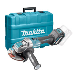 MAKITA GA041GZJ 125MM BL 40V XGT X-LOCK AWS Anti-Restart + Maletin PVC 125mm