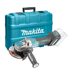 Amoladora MAKITA GA044GZJ 125MM BL 40V XGT X-LOCK AWS Anti-Restart Palanca + Maletin PVC 125mm