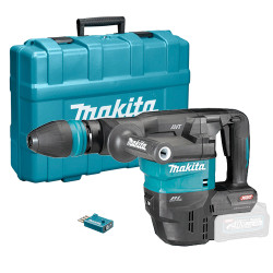 Martillo Demoledor MAKITA HM001GZ02J 7,1KG 9,1J 40V BL XGT AVT SDS-MAX Bluetooth Maletin 40V
