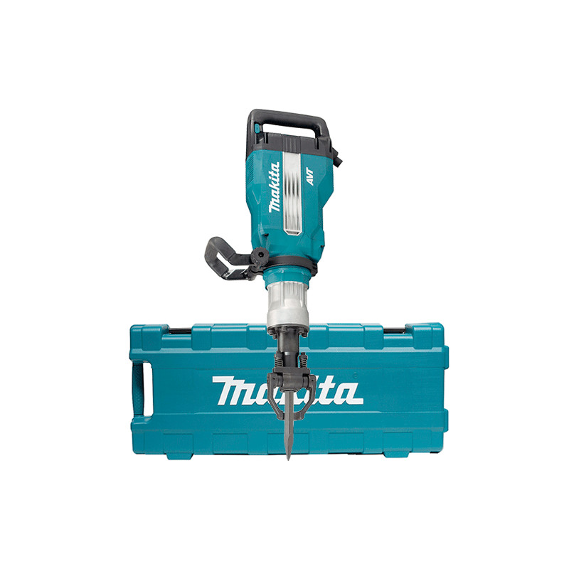 Martillo Demoledor MAKITA HM1512 1.850W 48,5J Insercion 28,6mm + Maletin Ruedas Martillos Demoledores