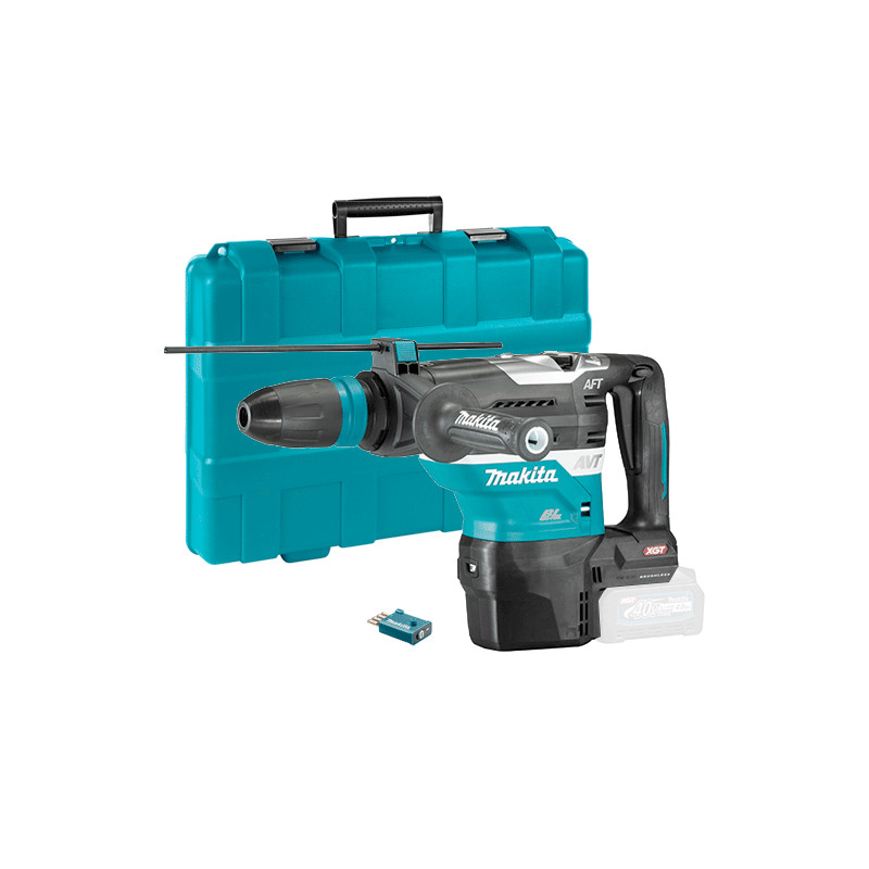 Martillo Combinado MAKITA HR005GZ01J 8.0J 40mm 40V BL AVT AFT Bluetooth + Maletin 40V