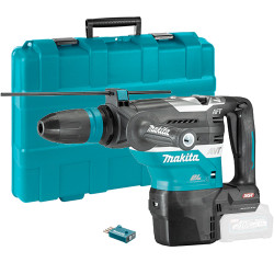 Martillo Combinado MAKITA HR005GM202 8.0J 40mm 40V BL AVT AFT Bluetooth + 2 Baterias 4.0Ah + Cargador Rapido + Maletin 40V