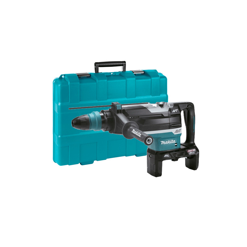 Martillo Combinado MAKITA HR006GZJ 21,4J 52mm 2x40V BL AVT AFT Bluetooth + Maletin 40V