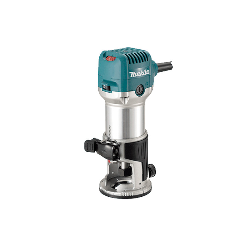 KIT 3 Fresadora Multifunción MAKITA RT0702C 710W 35mm Fresadoras de Superficie