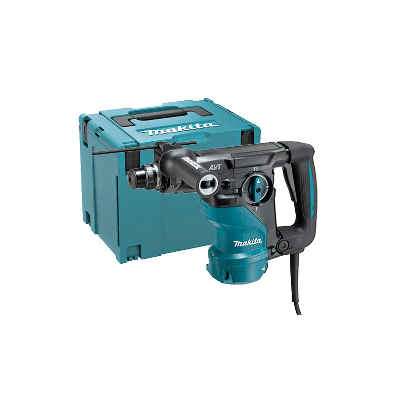 Martillo combinado MAKITA HR3011FCJ 1.050W 30mm Antivibracion + Maletin Makpac Martillos Combinados