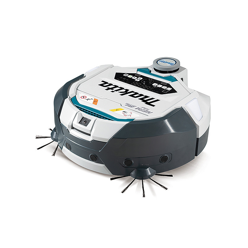 Robot Aspirador MAKITA DRC300 FUNCION MAPEO RETORNO + 2 BATERIAS 5.0AH + CARGADOR DOBLE Aspiradores y Sopladoras