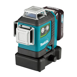 Nivel Láser Verde MAKITA SK700GD 3 Lineas 12V 2.0Ah + Cargador Medidores y Niveles Láser