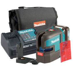 NIVEL LÁSER MAKITA SK105DZ 12V + BATERIA 2.0AH + CARGADOR Niveles