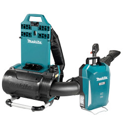 Soplador MAKITA UB002CZ 40V 12N 17,9m³/min Conexion Mochila + Bateria Mochila 33,5Ah PDC1200A02 Sopladores de Batería